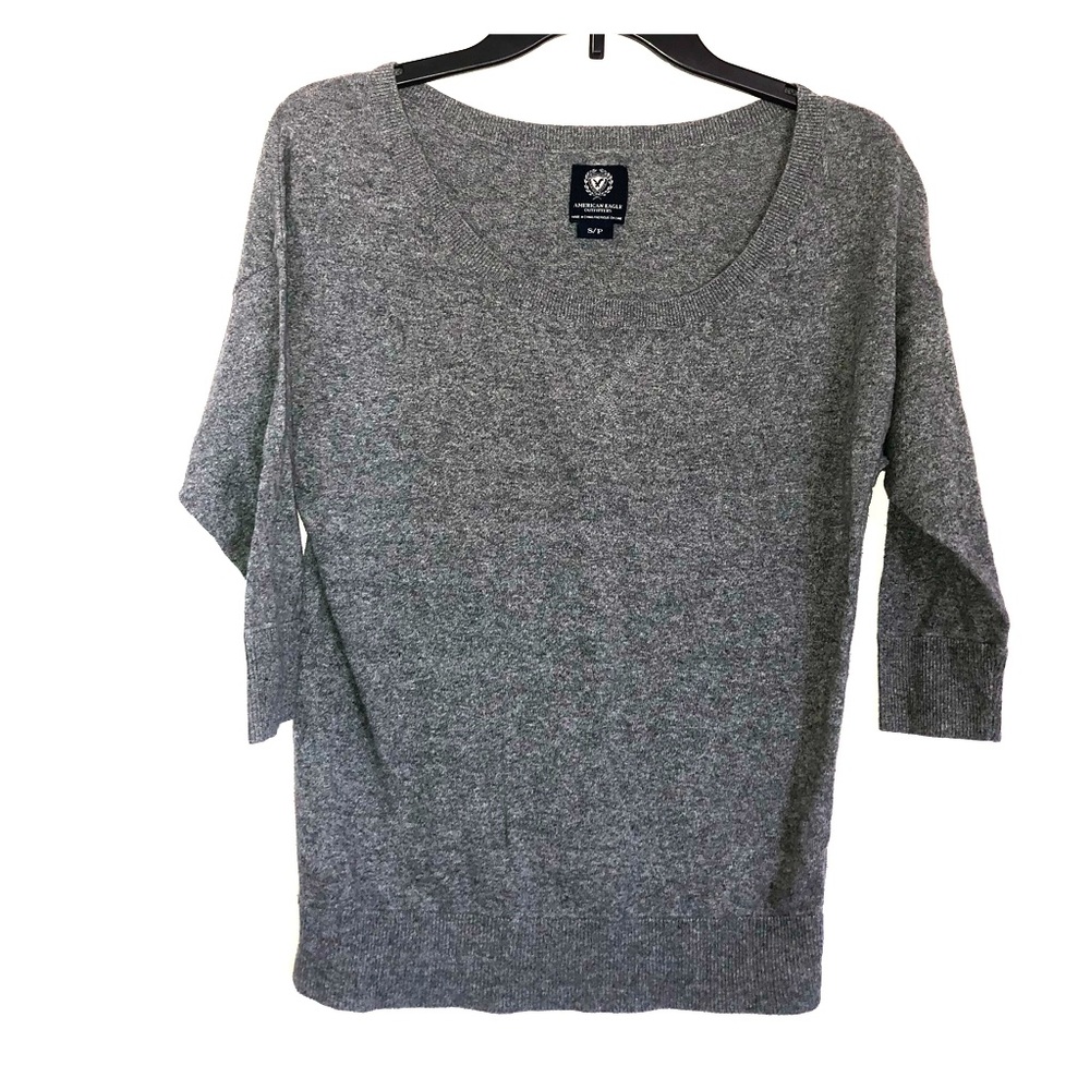 Gray AE sweater